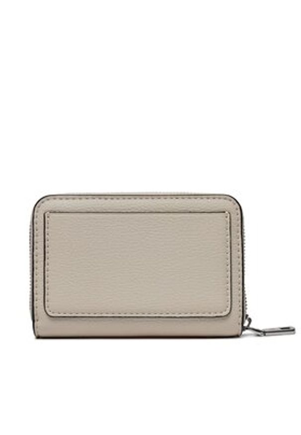 Calvin Klein Portfel Minimal Monogram Med Za K60K611500 Beżowy. Kolor: beżowy. Materiał: materiał