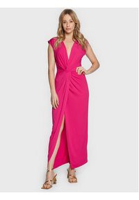 Blugirl Blumarine Sukienka wieczorowa RA3066-J6634 Różowy Regular Fit. Kolor: różowy. Materiał: syntetyk. Styl: wizytowy