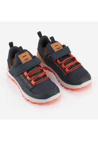 quechua - Buty turystyczne dla dzieci Quechua MH500 niskie. Kolor: szary, brązowy, pomarańczowy, wielokolorowy. Materiał: materiał, tkanina, syntetyk. Sport: turystyka piesza
