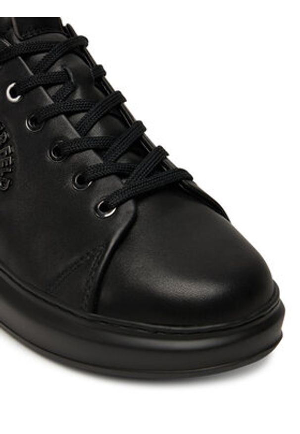 Karl Lagerfeld - KARL LAGERFELD Sneakersy KL62539K Czarny. Kolor: czarny. Materiał: skóra