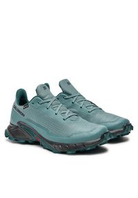 salomon - Salomon Buty do biegania Alphacross 5 Gore-Tex L47595000 Szary. Kolor: szary. Materiał: materiał. Technologia: Gore-Tex #4