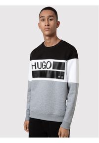 Hugo Bluza Denali 50439021 Kolorowy Regular Fit. Materiał: bawełna. Wzór: kolorowy