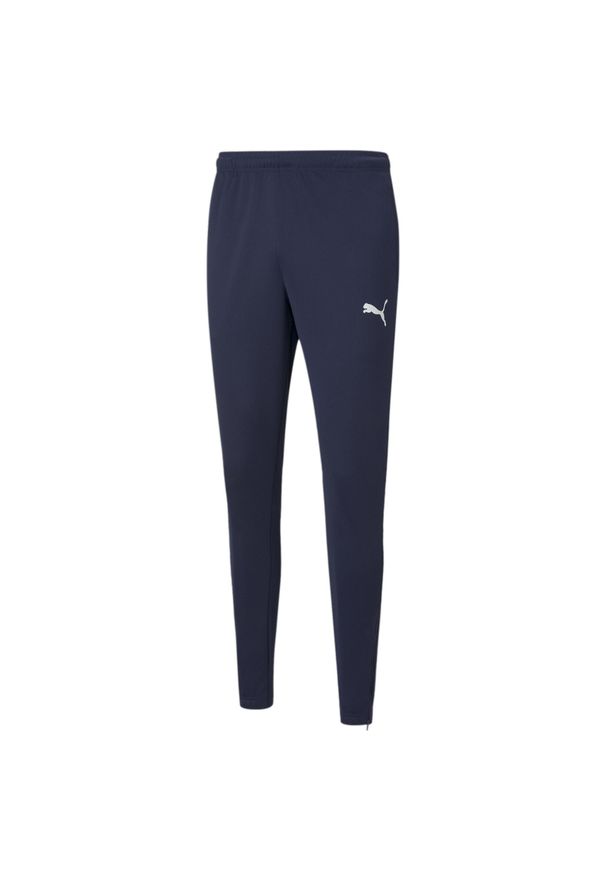 Spodnie fitness męskie Puma teamRISE Poly Training. Kolor: niebieski. Materiał: poliester. Sport: fitness