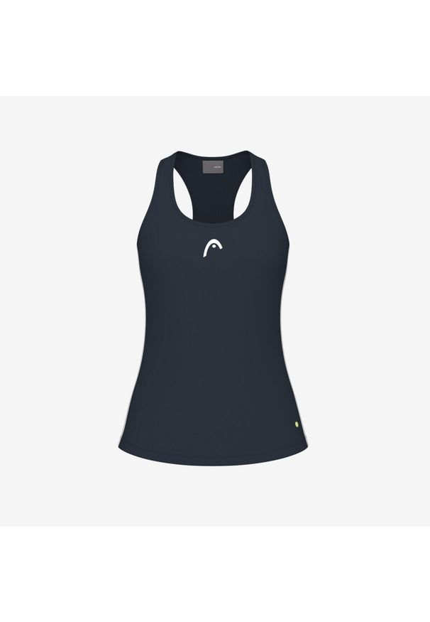 Head - Koszulka bez rękawów damska SPIRIT Tank Top. Kolor: niebieski. Długość rękawa: bez rękawów