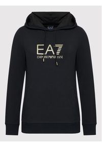 EA7 Emporio Armani Bluza 8NTM36 TJCQZ 0200 Czarny Regular Fit. Kolor: czarny. Materiał: bawełna #2
