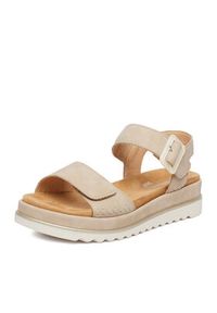Remonte Sandały CEO-D3P53-62 Beżowy jasny. Kolor: beżowy. Materiał: skóra, syntetyk #7