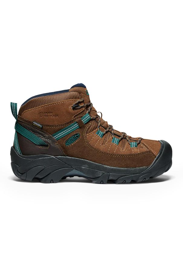 keen - Buty trekkingowe męskie KEEN Targhee II Mid Wp. Kolor: brązowy. Sport: turystyka piesza