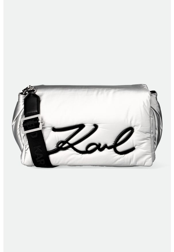 Karl Lagerfeld - TOREBKA KARL LAGERFELD. Wzór: aplikacja. Dodatki: z aplikacjami. Rodzaj torebki: na ramię