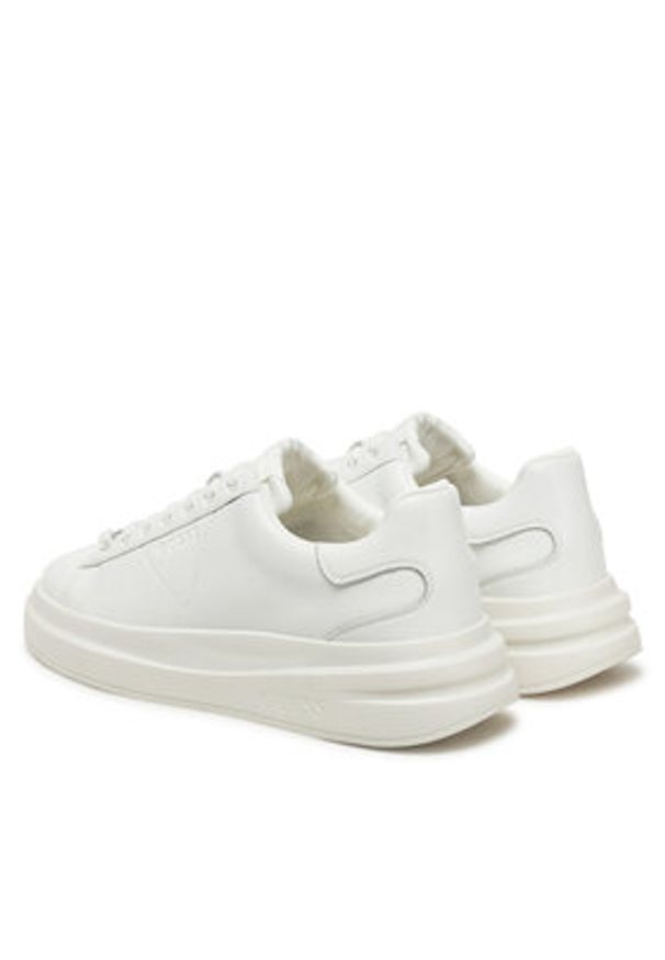 Guess Sneakersy FMJLBA LEA12 Biały. Kolor: biały. Materiał: skóra