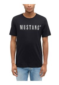 Mustang - Męski T-Shirt Koszulka MUSTANG Style Austin Black 1014695 4142 #10