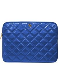 Etui Guess Guess Sleeve GUCS14ZPSQSSGB 14" niebieski/blue Quilted 4G. Kolor: niebieski