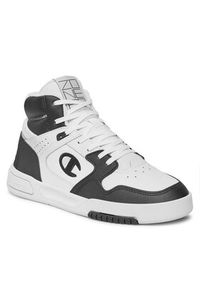 Champion Sneakersy Z80 Hi Mid Cut Shoe S22180-WW008 Biały. Kolor: biały. Materiał: skóra #4