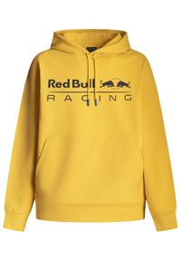 Pepe Jeans Bluza Red Bull Racing Embroidered Logo 2025 Żółty Regular Fit. Kolor: żółty. Materiał: bawełna
