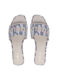 Furla Klapki Brezza YL55BRE BX4556 CN 5061S Błękitny. Kolor: niebieski. Materiał: materiał #2