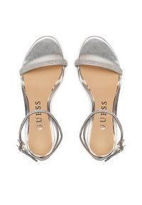 Guess Sandały FLJCHR SAT03 Srebrny. Kolor: srebrny. Materiał: skóra #4