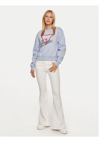 Guess Bluza W4YQ25 KB681 Różowy Regular Fit. Kolor: różowy. Materiał: bawełna, syntetyk #5