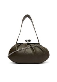 Weekend Max Mara Torebka Cubico 2525516194600 Khaki. Kolor: brązowy. Materiał: skórzane #6