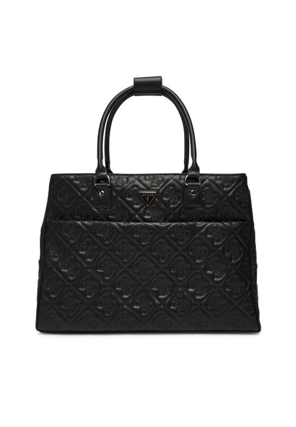 Guess Torebka TWQL96 58919 Czarny. Kolor: czarny. Materiał: skóra