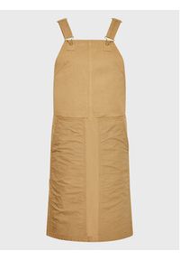 Carhartt WIP Sukienka jeansowa Medley I030492 Brązowy Regular Fit. Kolor: brązowy. Materiał: jeans, bawełna #3