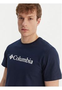 columbia - Columbia T-Shirt Basic Logo™ 2155001 Granatowy Regular Fit. Kolor: niebieski. Materiał: bawełna #2