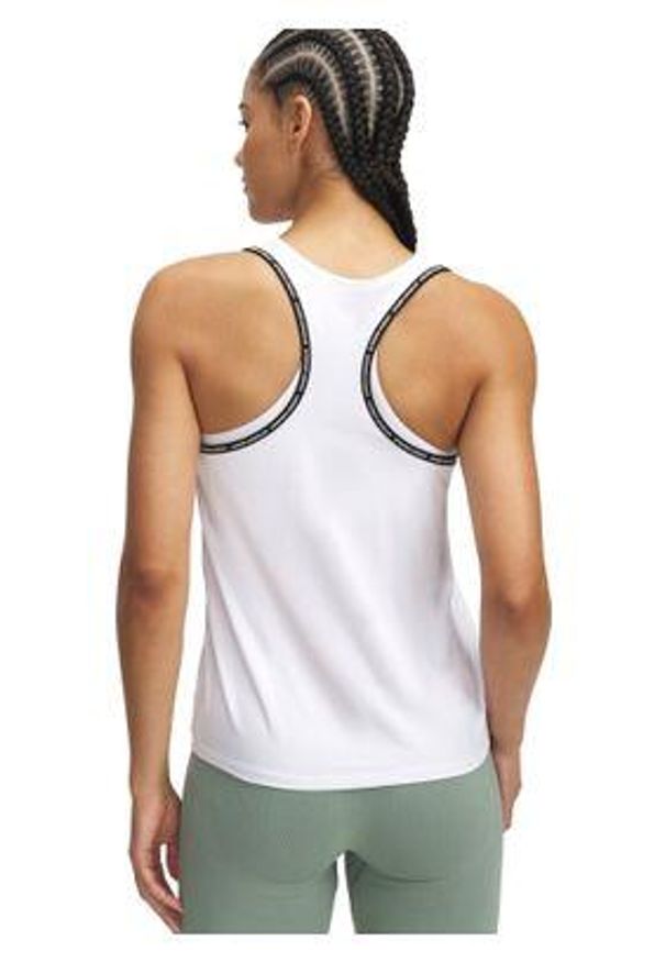 Top treningowy damski Under Armour Tech Knockout Tank. Kolor: biały