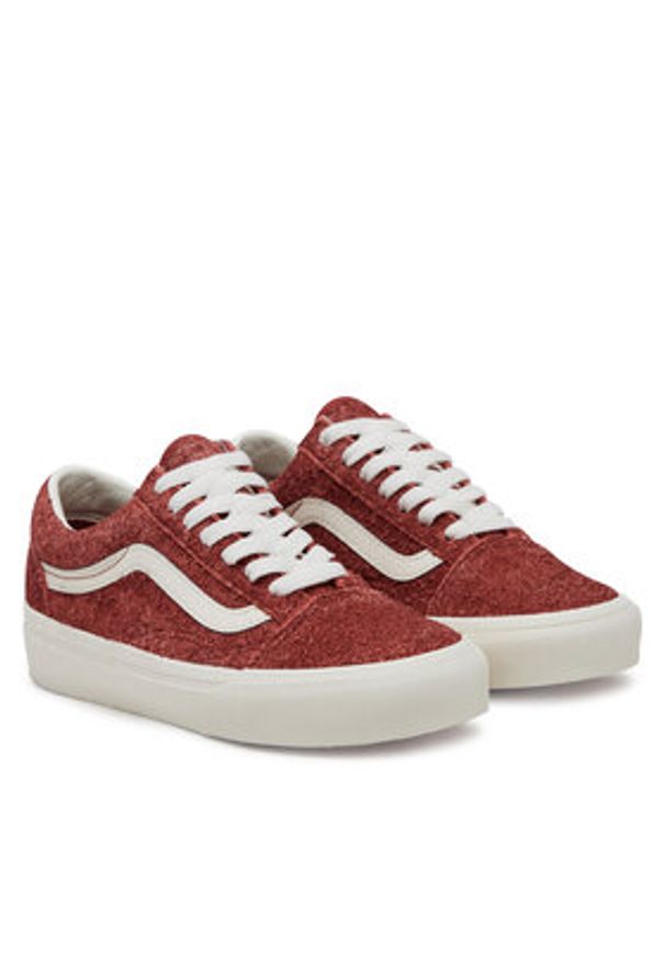 Vans Tenisówki Old Skool VN000D6WCRL1 Koralowy. Kolor: pomarańczowy. Materiał: skóra, zamsz