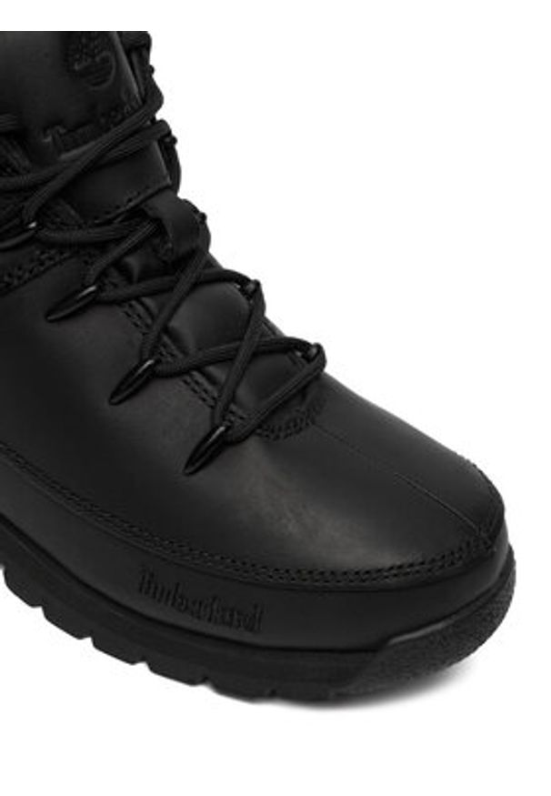 Timberland Trapery Euro Sprint A13KB Czarny. Kolor: czarny. Materiał: skóra