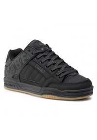 Buty Męskie na deskorolkę Globe Tilt – Dark Shadow/Phantom. Kolor: wielokolorowy, czarny. Materiał: guma, skóra, tkanina, materiał, syntetyk. Sport: skateboard