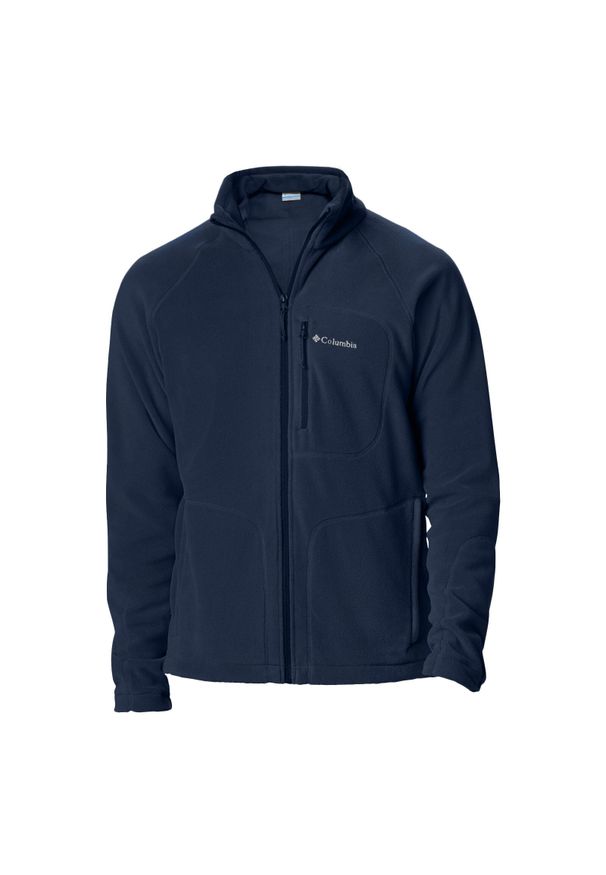 columbia - Polar Sportowy Męski Columbia Fast Trek Full Zip Fleece. Kolor: niebieski. Materiał: polar
