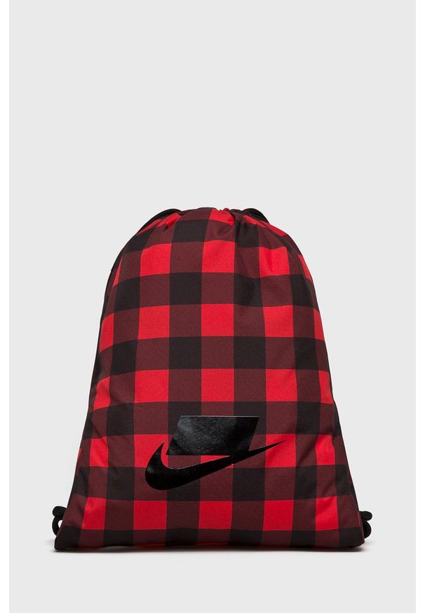 Nike Sportswear - Plecak. Kolor: czerwony. Materiał: poliester, materiał