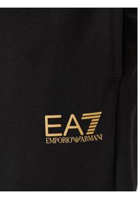 EA7 Emporio Armani Spodnie dresowe 8NPP65 PJVRZ MC004 Czarny Regular Fit. Kolor: czarny. Materiał: bawełna #5