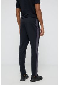 Calvin Klein Performance Spodnie męskie kolor czarny z nadrukiem. Kolor: czarny. Materiał: dzianina. Wzór: nadruk