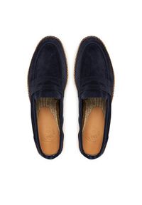 Castañer Espadryle Nacho T/186 23417 Granatowy. Kolor: niebieski. Materiał: skóra, zamsz #4
