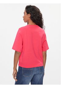 United Colors of Benetton - United Colors Of Benetton T-Shirt 3BL0E17G5 Różowy Boxy Fit. Kolor: różowy. Materiał: bawełna