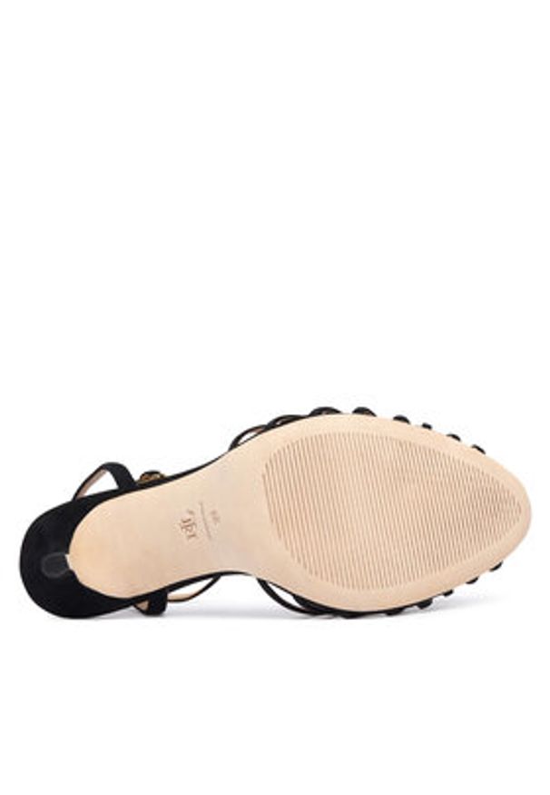 Lauren Ralph Lauren - LAUREN RALPH LAUREN Sandały 802P15738001 Czarny. Kolor: czarny. Materiał: zamsz, skóra