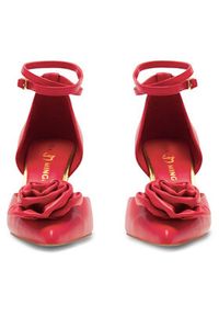 Eva Minge Szpilki ROSE-V1520-15 Czerwony. Kolor: czerwony. Materiał: skóra. Obcas: na szpilce