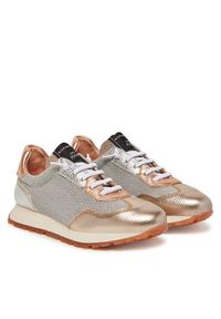 Hispanitas Sneakersy CHV253869 Złoty. Kolor: złoty. Materiał: materiał