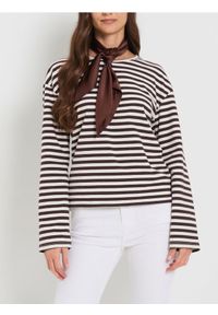 Sinsay - Bawełniana koszulka z długim rękawem basic - wielobarwny. Materiał: bawełna. Długość rękawa: długi rękaw. Długość: długie #1