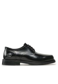 Karl Lagerfeld - KARL LAGERFELD Półbuty KL11423 Czarny. Kolor: czarny. Materiał: skóra