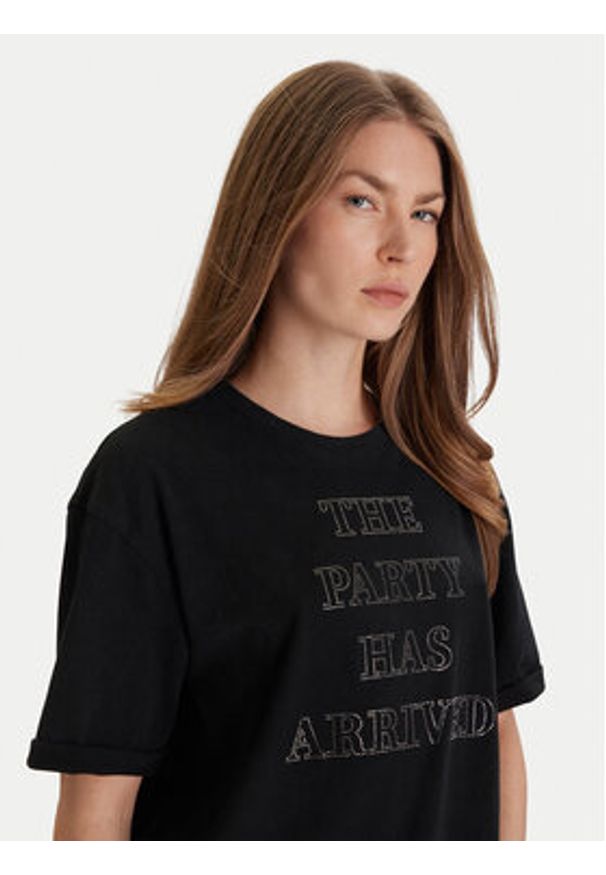 BOSS T-Shirt C_Evi_11 50549195 Czarny Relaxed Fit. Kolor: czarny. Materiał: bawełna