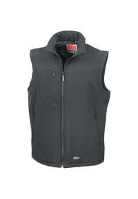 RESULT - Kamizelka puchowa Result Softshell. Kolor: czarny. Materiał: puch, softshell. Długość rękawa: bez rękawów #1