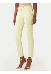 Rinascimento Spodnie materiałowe CFC0128638003 Żółty Slim Fit. Kolor: żółty. Materiał: syntetyk #1
