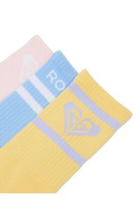 Roxy Skarpety CEO_AS_ROXY_11_W_AW25 (3-PACK) Kolorowy. Materiał: materiał, bawełna. Wzór: kolorowy