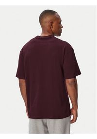 Adidas - adidas T-Shirt Trefoil Essentials Loose KV3139 Bordowy Regular Fit. Kolor: czerwony. Materiał: bawełna #3