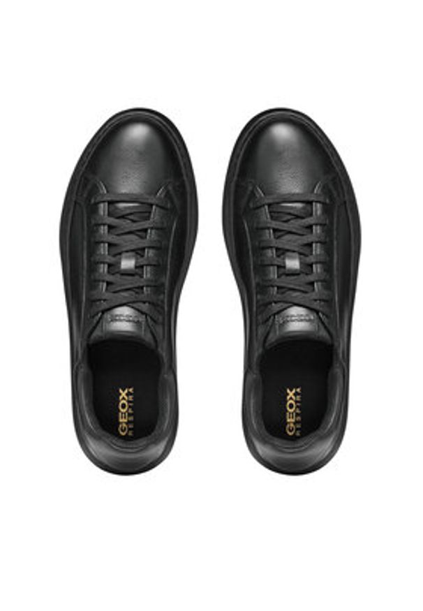 Geox Sneakersy U Deiven U455WD 00047 C9997 Czarny. Kolor: czarny. Materiał: skóra