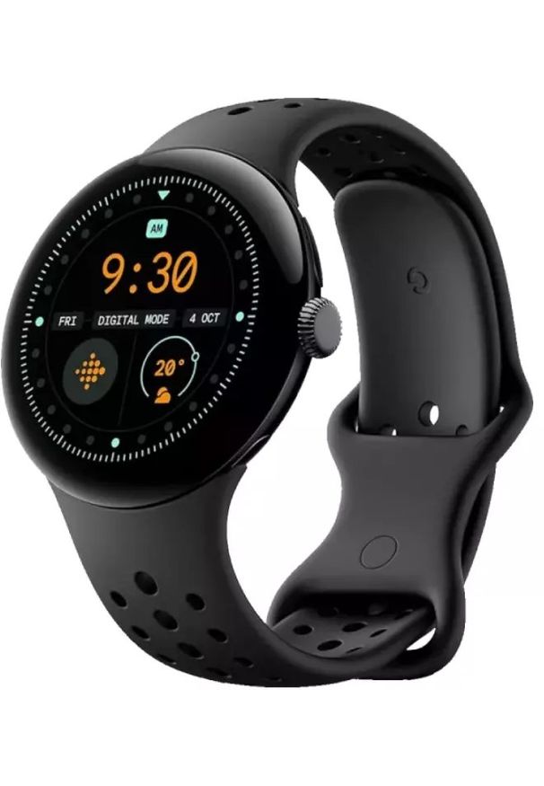 GOOGLE - Smartwatch Grade B | Google Pixel Watch 3 45mm | 1.5" AMOLED | Bluetooth | Black | Wear OS | Google Renewed. Rodzaj zegarka: smartwatch