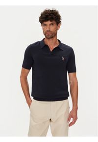 U.S. Polo Assn. Polo MUP3554 Granatowy Slim Fit. Typ kołnierza: polo. Kolor: niebieski. Materiał: bawełna #1