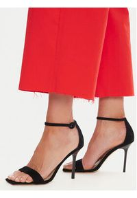 Vero Moda Kuloty Wild Kayla 10307837 Czerwony Wide Leg. Kolor: czerwony. Materiał: bawełna #3