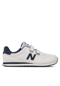 New Balance Sneakersy GV500WN1 Biały. Kolor: biały. Materiał: skóra #1