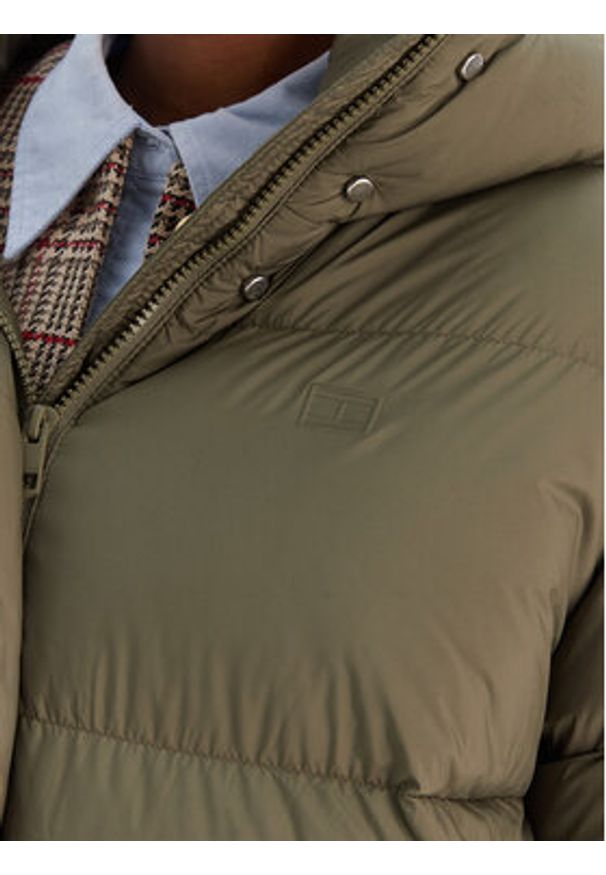 TOMMY HILFIGER - Tommy Hilfiger Kurtka puchowa Modern WW0WW46535 Zielony Regular Fit. Kolor: zielony. Materiał: syntetyk